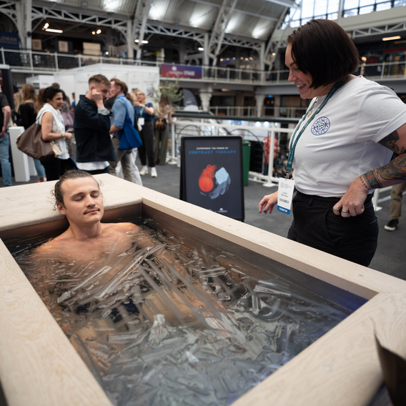 Experience a Brass Monkey ice bath for yourselves!